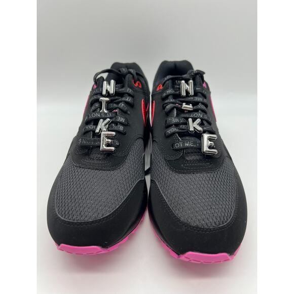 Nike Air Max 1 PRM Valentines Day Black Playfull Pink HV2302-001 Men Size 10.5. - Picture 11 of 12